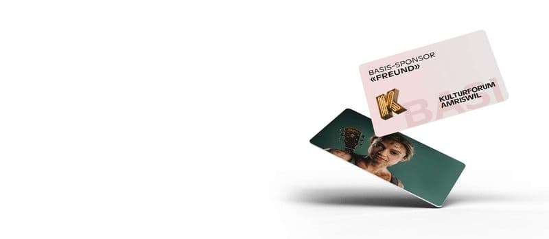 Sponsoring-Karte «Freund» des Kulturforums